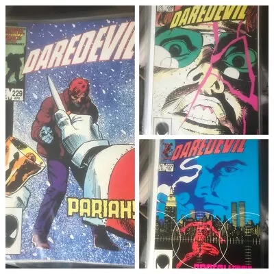 Buy Daredevil #227 - 229 (1963 Marvel) Lot Of 3 Miller & Mazzucchelli • 8.74£