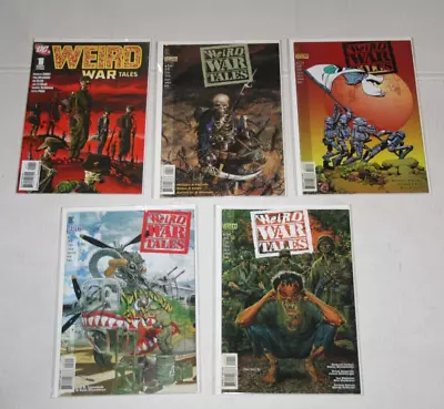Buy Weird War Tales #1 2 3 4! DC Vertigo 1997! One Shot #1! 2010! Horror Covers! • 19.41£