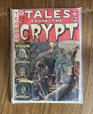 Buy Tales From The Crypt #26 1951 CGC 3.0 PCH Golden Age EC Comics Wally Wood Cover • 175£