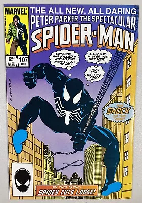 Buy Peter Parker The Spectacular Spider-Man #107 Marvel Comics 1st App Sin-Eater FN+ • 9.31£