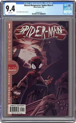 Buy Marvel Mangaverse Spider-Man #1 CGC 9.4 2002 4048426017 • 124.26£