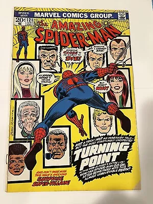 Buy Amazing Spider-Man #121 Marvel Comics 1973 Death Of Gwen Stacy GD Condition • 229.10£