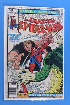 Buy Amazing Spider-Man #217 1981 Newsstand Variant 1st Appearance Of Mud-Thing VF • 11.63£