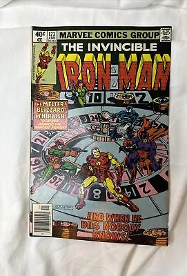 Buy Marvel Iron Man #123 Bronze Age 1979 Range • 6.21£