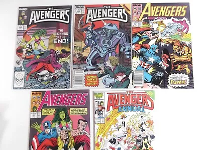 Buy Avengers 296,298,304,308,annual 15 1st Marvel Series 1980's Comic Lot NICE • 7.76£