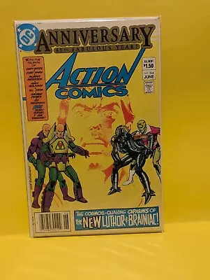 Buy Action Comics #544 DC Comics 45th Anniversary 1983 ~  LEX LUTHOR BRANIAC KEY • 10.89£