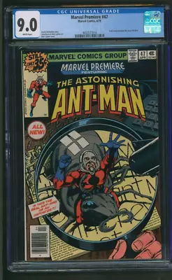 Buy Marvel Premiere #47 CGC 9.0 WP 1st Scott Lang As Ant Man Marvel Comics 1979 • 123.48£