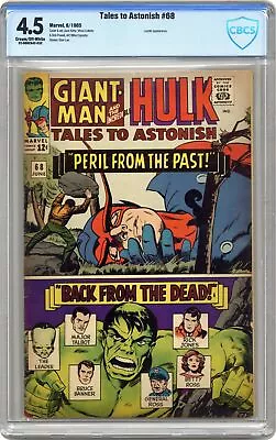 Buy Tales To Astonish #68 CBCS 4.5 1965 22-0692A42-532 • 76.11£