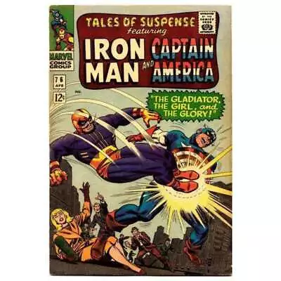 Buy Tales Of Suspense #76  - 1959 Series Marvel Comics Fine+ [n} • 45.57£