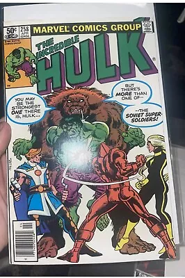 Buy The Incredible Hulk #258 (1981) 1st App Soviet Soldier • 15.52£