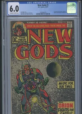 Buy New Gods #1 1971 CGC 6.0 (1st App Of Orion, High-Father)~ • 58.25£