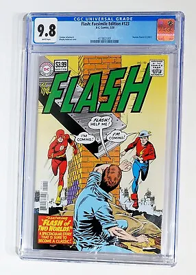 Buy Flash Facsimile 123.  CGC 9.8. Clean Case. • 50.48£