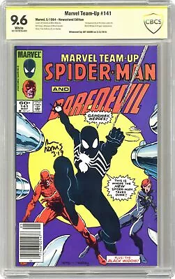 Buy Marvel Team-Up #141N CBCS 9.6 Newsstand SS Adams 1984 19-1247D7A-022 • 458.20£