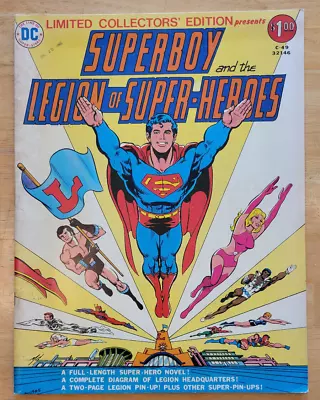 Buy Superboy And The Legion Of Super-Heroes DC Limited Collectors Edition C-49 1976 • 13.19£