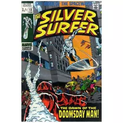 Buy Silver Surfer #13 British Variant  - 1968 Series Marvel Comics Fine [r@ • 29.47£