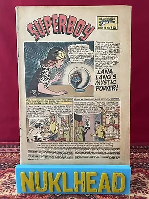 Buy Superboy #111 DC Comics March 1964 The Mental Emperor Coverless Reader Copy • 3.89£