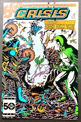 Buy Crisis On Infinite Earths #10 - VF/NM - 1986 - DC - Signed By George Perez W/COA • 69.12£