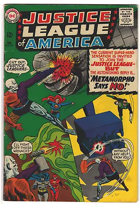Buy Justice League Of America #42 - Batman, Flash, Superman, Metamorpho 1966 • 5.43£