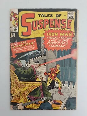 Buy Tales Of Suspense 50 1st Mandarin Marvel Comics 1964 • 146.78£