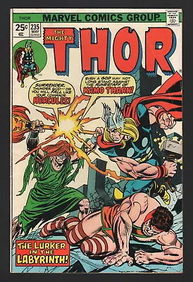 Buy THOR #235, 1975, Marvel Comics, FN CONDITION, HERCULES, KAMO THARN! • 4.66£