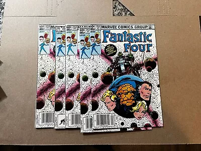 Buy Fantastic Four 253 5x Copies- 4 Newsstands Various Conditions • 7.76£
