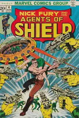 Buy SHIELD #4 VG; Marvel | Low Grade - Steranko Nick Fury And His Agents Of S.H.I.E. • 6.60£