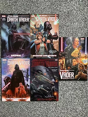 Buy STAR WARS: Darth Vader Vol 1-4, Plus Vader Down. Marvel Graphic Novels - Mint • 48£