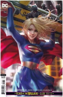 Buy Supergirl #33 (2016 Dc) Derrick Chew Recalled Cardstock Variant ~ Unread Nm • 5.44£