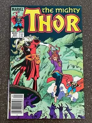 Buy The Mighty Thor #347 Newsstand Edition Marvel Comics 1983 NM • 7.77£