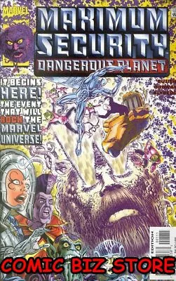 Buy Maximum Security Dangerous Planet #1 (2000) 1st Print Bag & Boarded Marvel Comic • 2£