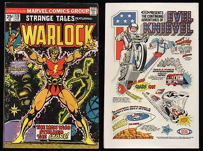 Buy Strange Tales #178 (FN+ 6.5) 1st Appearance Magus Adam Warlock Him 1975 Marvel • 38.82£
