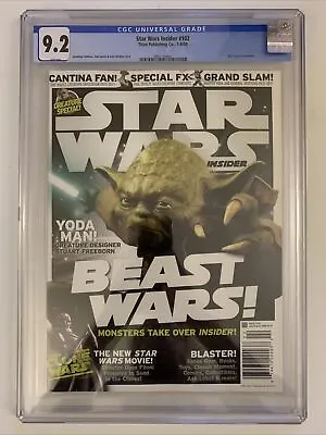 Buy Star Wars Insider 102 - CGC 9.2 - Early Ahsoka Tano - Only Copy On Census • 155.32£