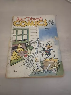 Buy Rare! Walt Disney's Comics And Stories Vol.1 #7  1.0 1941 Donald Duck • 70.02£