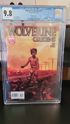 Buy Origins #10 WOLVERINE CGC 9.8 2007 Variant Edition 1ST  APPEARANCE Daken  • 271.81£
