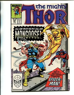 Buy Thor 391 Nm- V1 1988! 1st Eric Masterson(thunderstrike)! Mongoose! Spider-man!!! • 11.64£