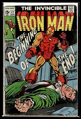 Buy 1969 Invincible Iron Man #17 Marvel Comic • 15.52£