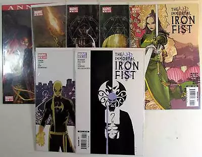Buy Immortal Iron Fist Lot Of 7 #4, 6, 7, 8, 9, 15, Annual 1 Marvel (2007) Comics • 27.10£