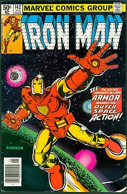 Buy Iron Man 142 VF 8.0 Marvel 1981 • 9.30£