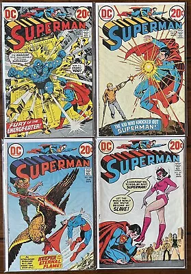 Buy Superman 254-275 COMPLETE RUN SET LOT DC Comics  • 388.30£