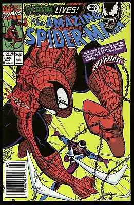 Buy Amazing Spider-Man #345 1991 (NM-) 1st Full Cletus Kasady! NEWSSTAND! L@@K! • 22.55£