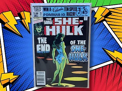 Buy 1981 Marvel Comics The Savage She-Hulk Volume 1 #25 Comic Book Final Issue • 27.18£