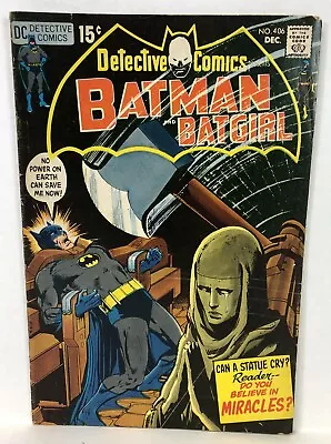 Buy DETECTIVE COMICS Batman & Batgirl DC Comic No 406 Dec 1970 Neal Adams Cover • 17.85£