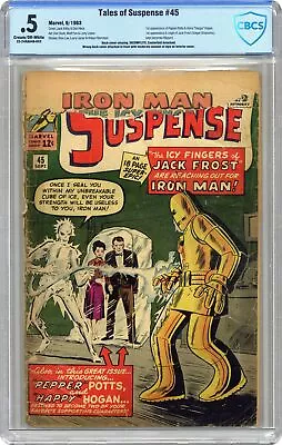 Buy Tales Of Suspense #45 CBCS 0.5 1963 23-24AAA48-003 • 112.61£