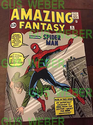 Buy Amazing Fantasy  #15 1st Spider-man From Argentina, Full Comic All Stories RP • 22.52£