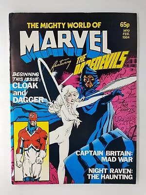 Buy Mighty World Of Marvel #9 FN Captain Britain 1984 • 10£