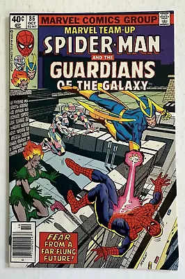 Buy Marvel Team-up #86 (marvel 1979) Spider-man, Guardians Of The Galaxy Nm- 9.2 • 7.77£