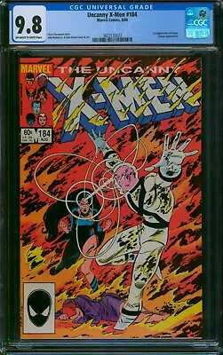 Buy Uncanny X-Men #184 🌟 CGC 9.8 🌟 1st Appearance Of FORGE! Marvel Comic 1984 • 143.67£