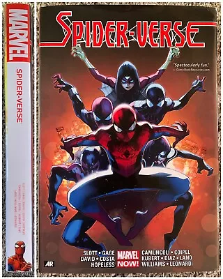 Buy Spiderverse Deluxe HC OHC Marvel Amazing Superior Spider-Man Spider-Gwen Slott 1 • 38.82£