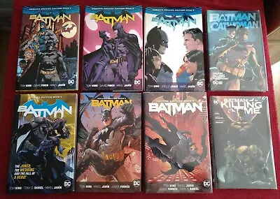 Buy Batman Full Set Deluxe Edition Books 1 2 3 4 5 6 +extras HC Tom King Rebirth OOP • 599.99£