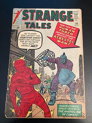 Buy STRANGE TALES #111 (1963) **Key Book! 2nd Dr. Strange!** Very Bright & Colorful! • 170.82£